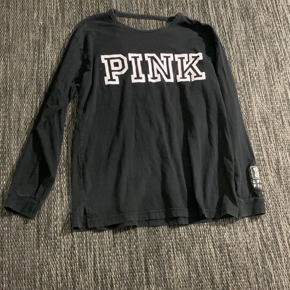 PINK black long sleeve